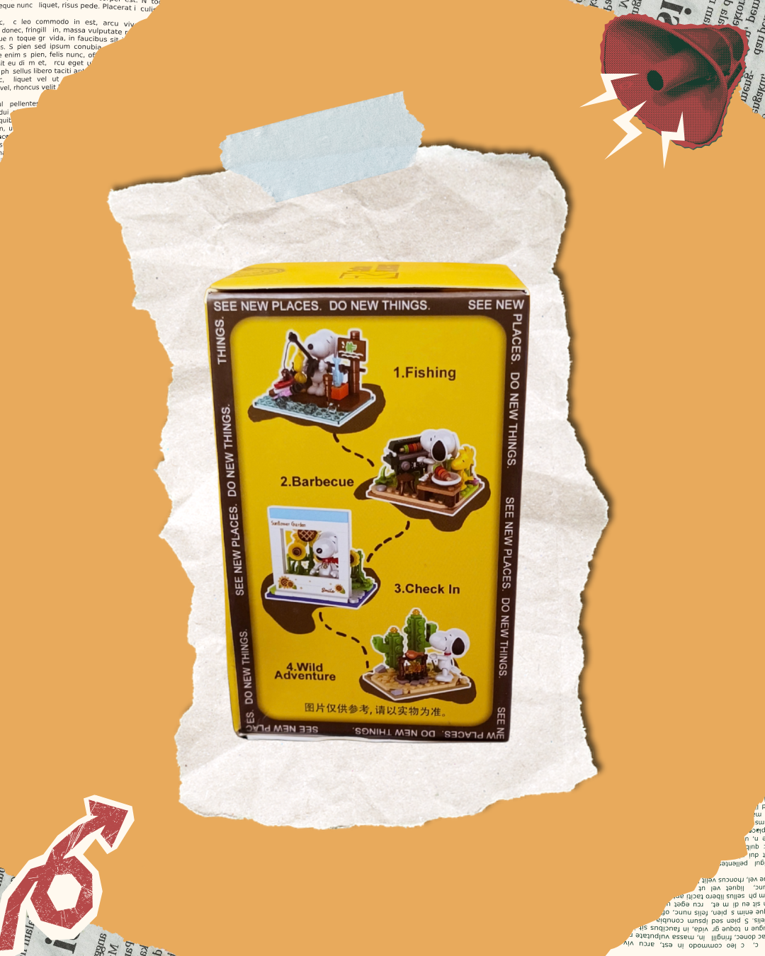 Snoopy Blind Box Armable
