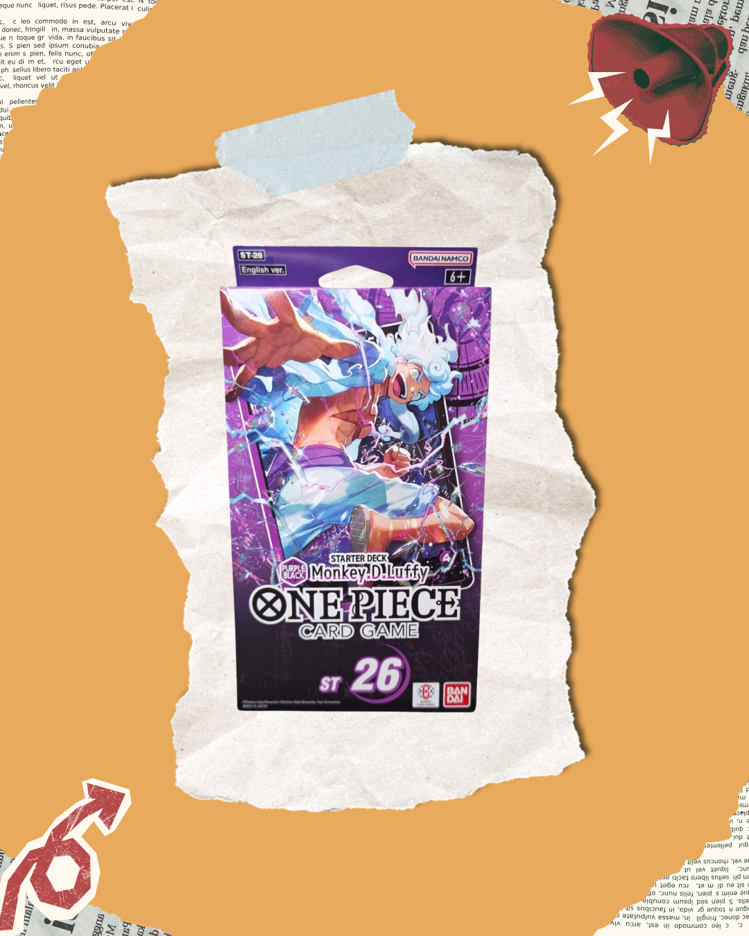 One Piece: ST26 Starter Deck Monkey.D.Luffy