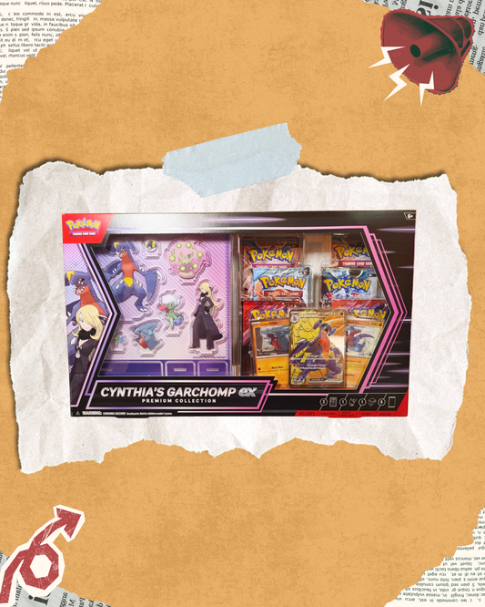 Pokémon: Cynthia's Garchomp ex Premium Collection