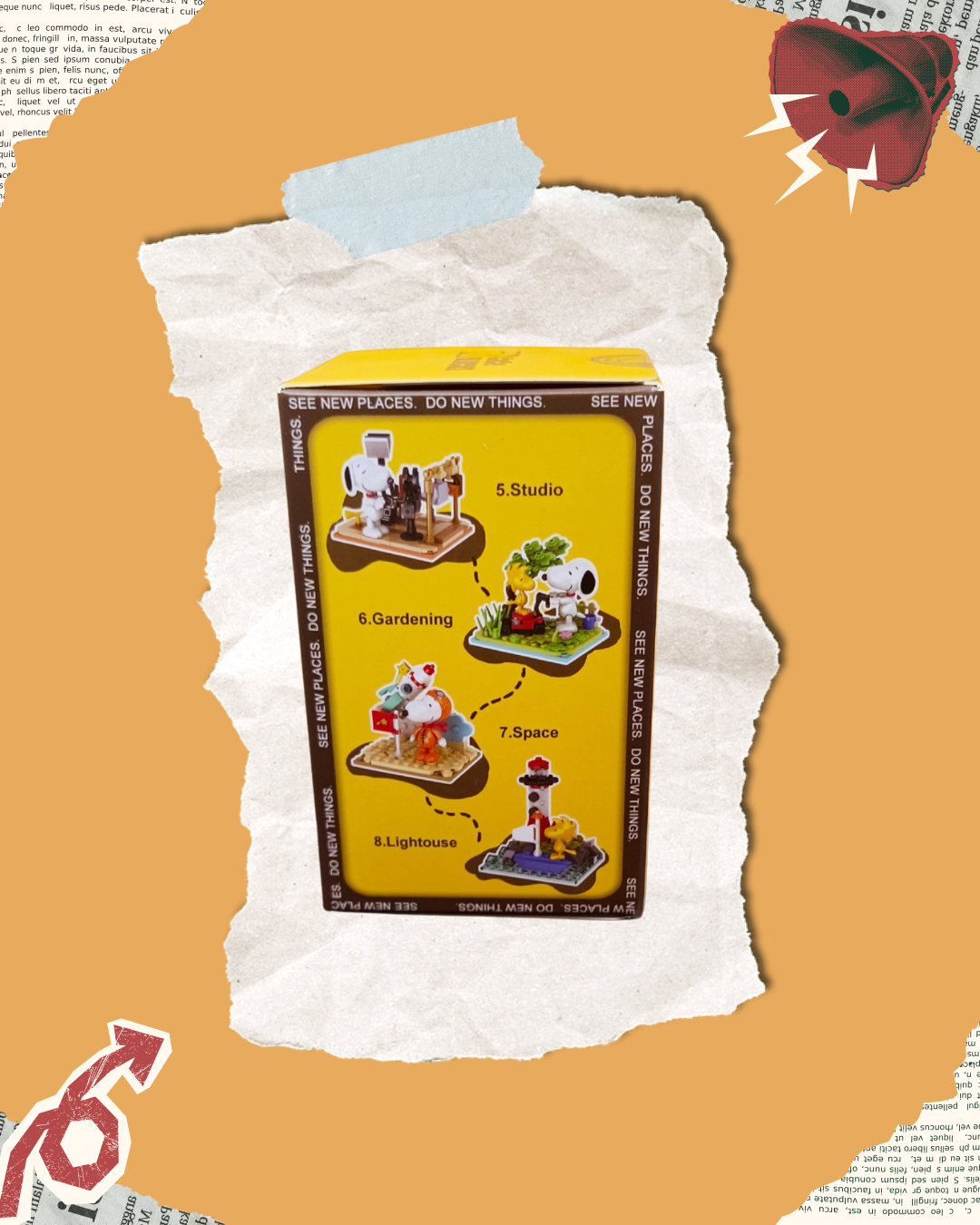 Snoopy Blind Box Armable