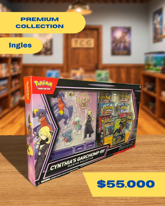 Pokémon: Cynthia's Garchomp ex Premium Collection