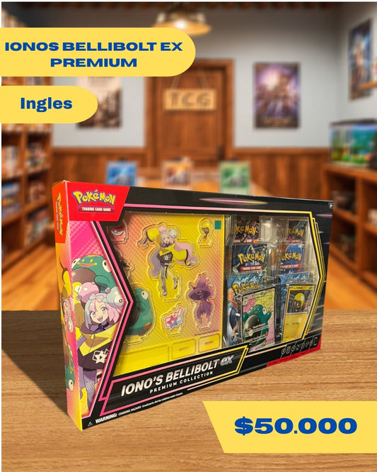 Pokémon: Iono´s Bellibolt Ex Premium Collection - Ingles