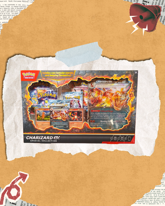 Pokémon: Charizard ex Special Collection - Ingles