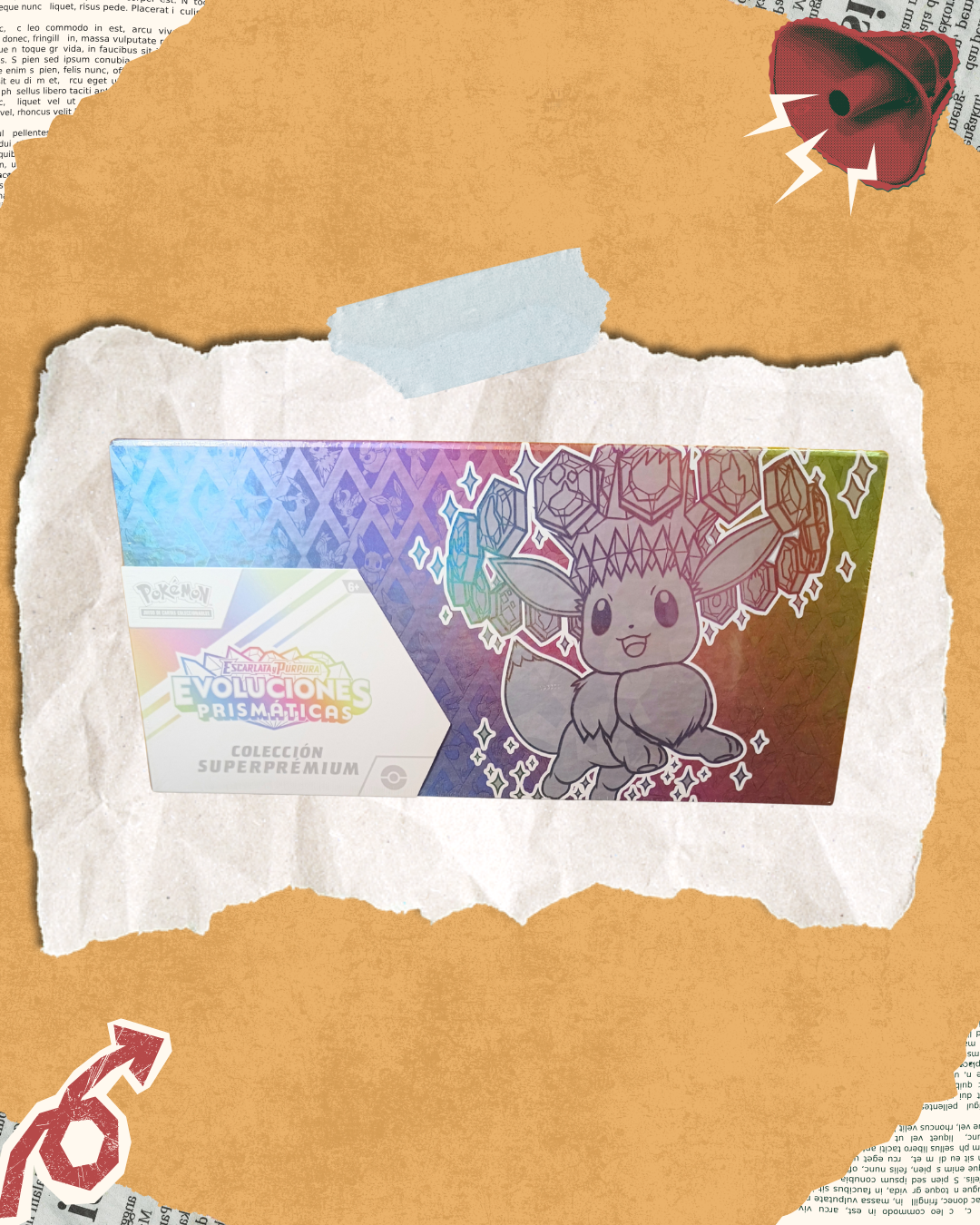 Pokémon: Prismatic Evolutions - Super Premium Collection - Español