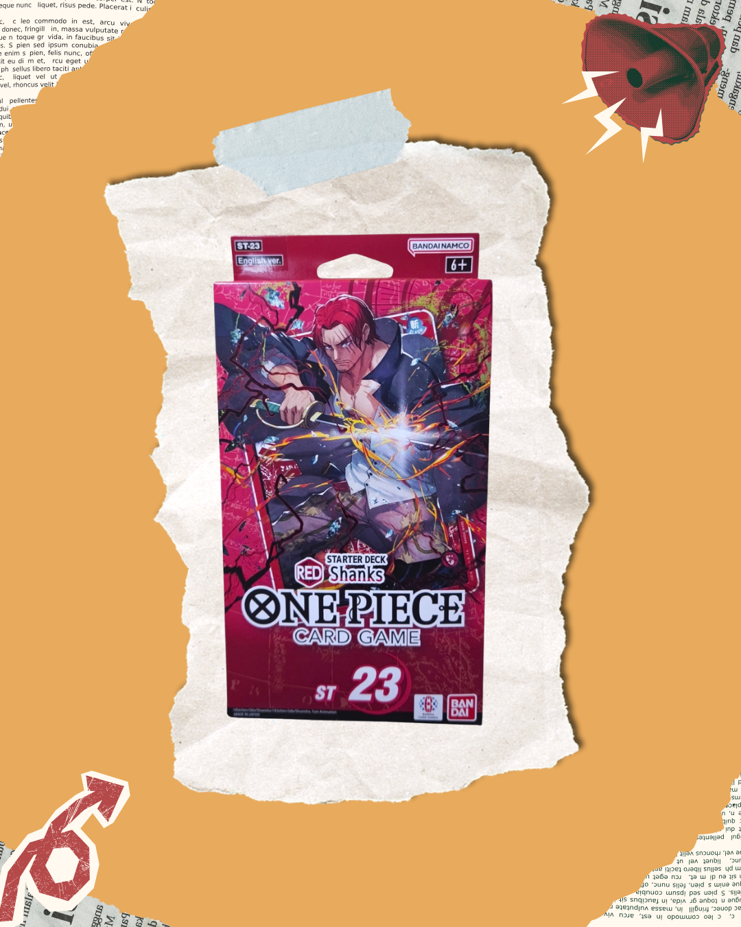 One Piece: ST23 Starter Deck Shanks